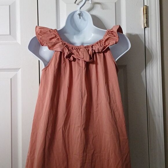 The Nines by Hatch maternity light mauve cropped jumpsuit romper  Sz XS NWOT - Picture 7 of 8